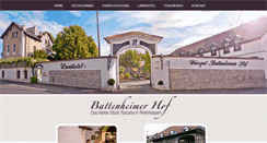 Desktop Screenshot of battenheimerhof.com
